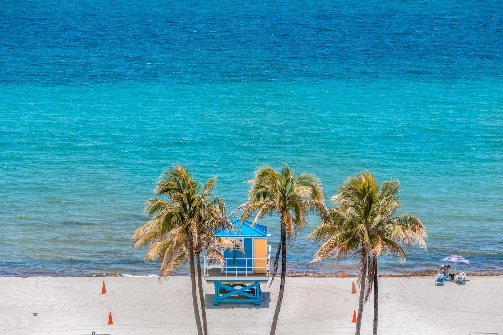 Stylish Private Beach Condo In Hollywood Fl, 3Min Walk To Hollywood Beach Eksteriør billede